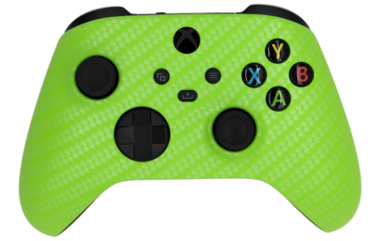 XBX custom green carbon fiber modded eSports Pro Controller