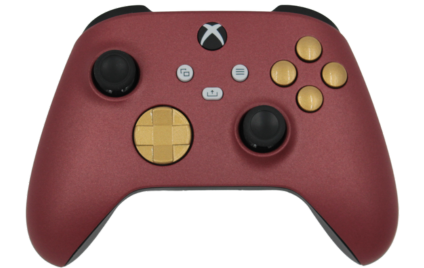 XBX custom autumn red modded eSports Pro Controller